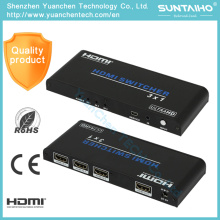 5V / 1A DC Soporte 3D 1080P 2.0V HDMI 3X1 HDMI Switcher para Video